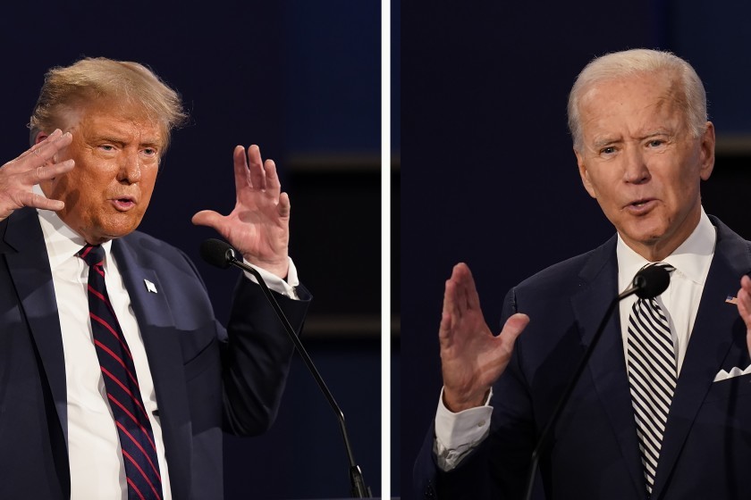 President Donal Trump and former Vice President presented their views at the first presidental debate of this year.