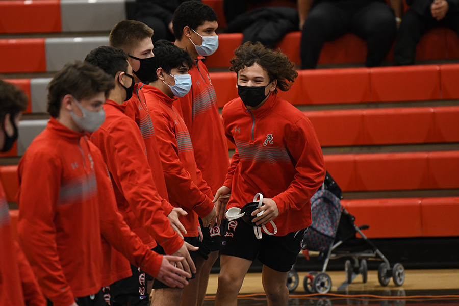 Josh Barazza is announced to compete at a region wrestling meet.