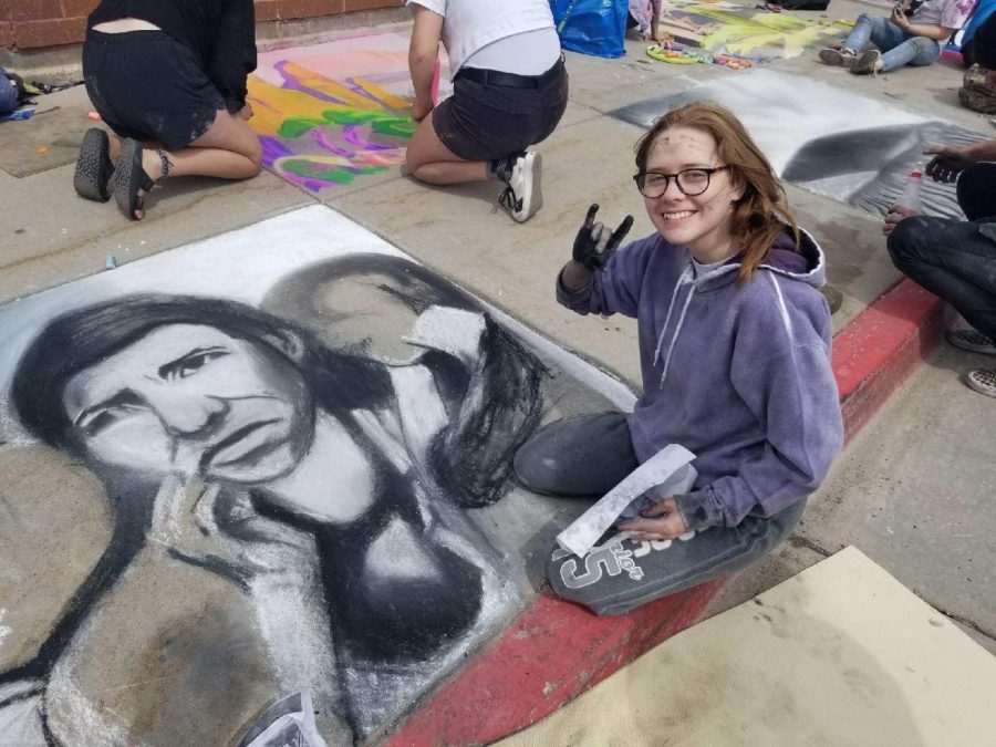 Come join this years chalk the walk. This photo is from 2019.