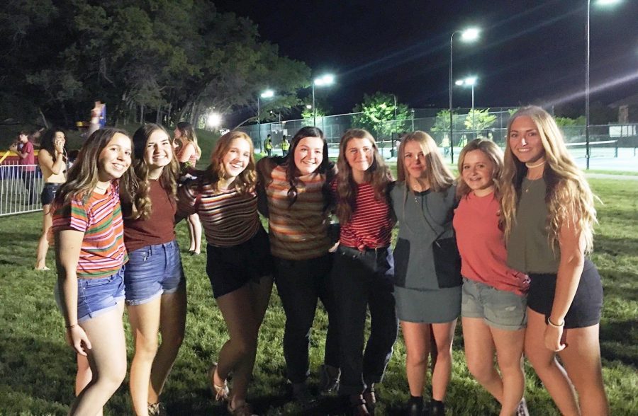 2019 was the last year for the Pepperwood Party. This group of freshmen enjoyed the party and will be going again this year.