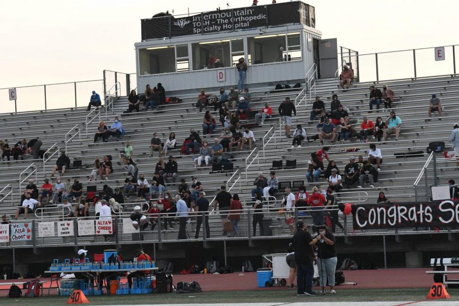 Last years Homecoming Game was a ghosttown because of Covid. Family members of players and halftime performers were the only people allowed in the stands. This years game promises to draw a very large crowd.