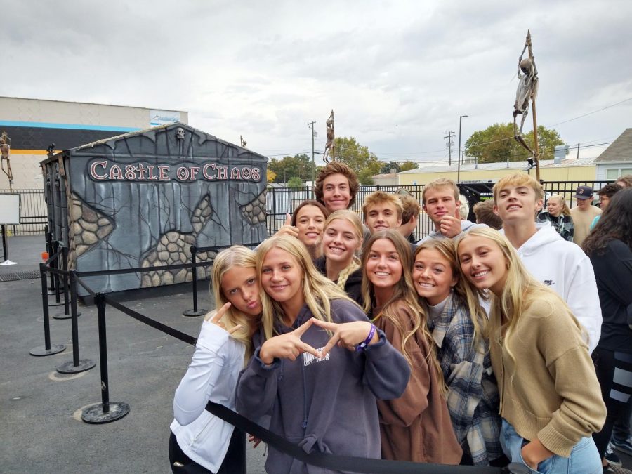 Mr. Smiths business students took a field trip to Castle of Chaos this month to learn more about the production of this seasonal house of terror.