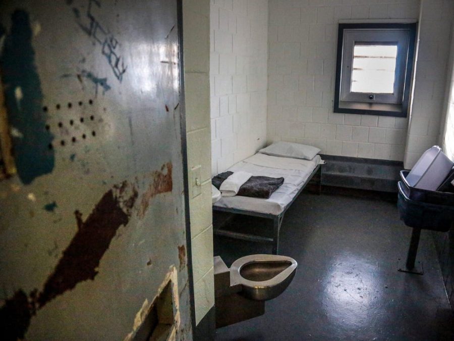 A solitary confinement cell known all as the bing, at New Yorks Rikers Island jail