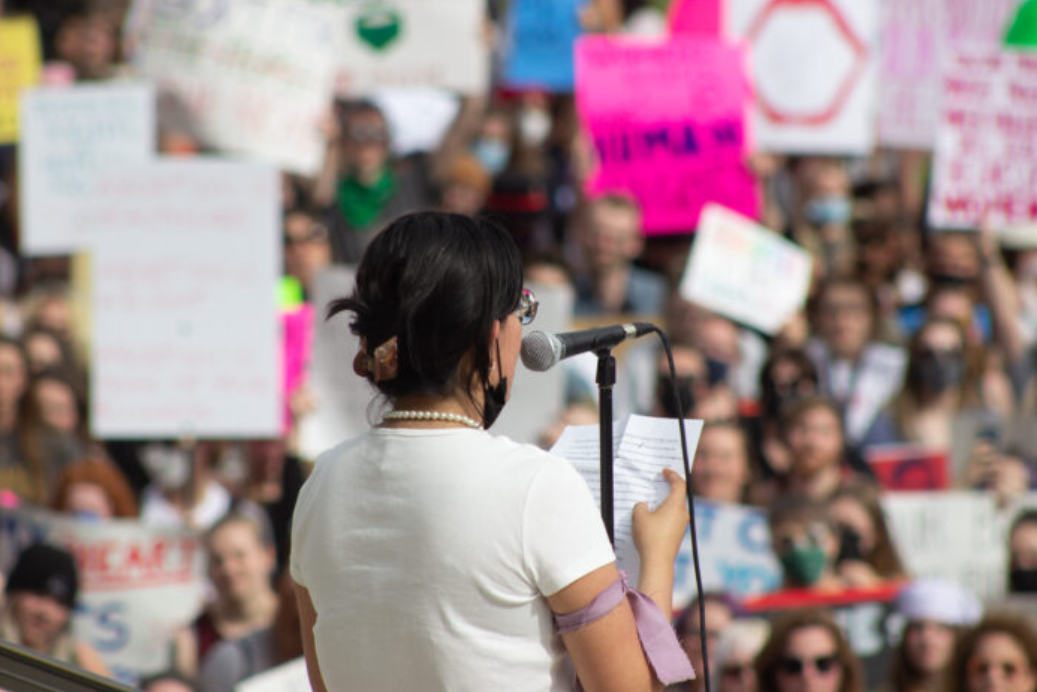 RHC Member and Organizer Magnolia Speaks At the Capitol