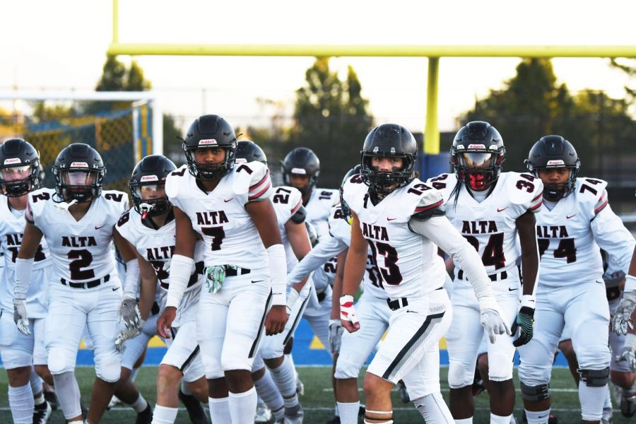 The team prepares to take the field in their game against Orem earlier in the season. The Hawks take on the Bonneville Lakers Friday at 4 p.m. in Ogden.