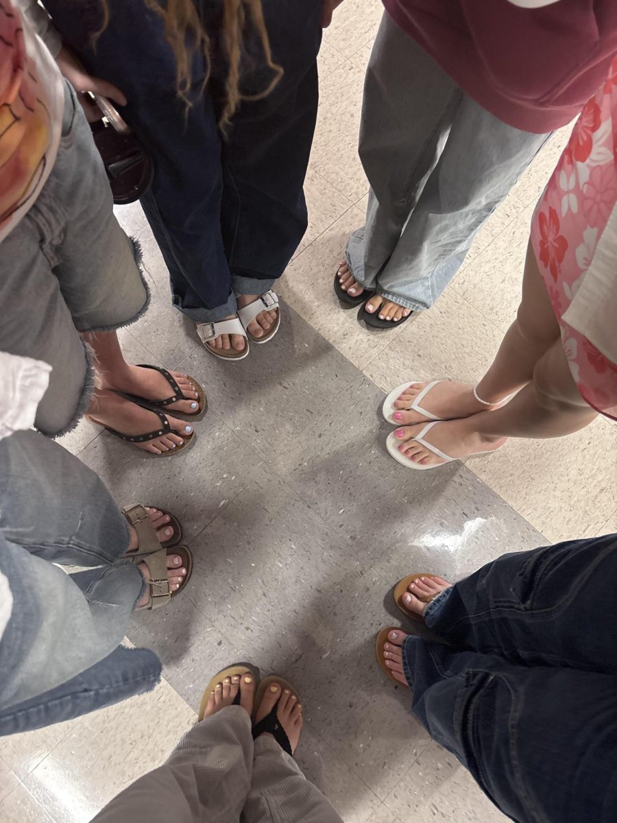 Toes out Tuesday